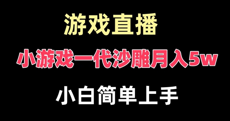 玩小游戏一代沙雕月入5w,爆裂变现,快速拿结果,高级保姆式教学【揭秘】-青禾学社