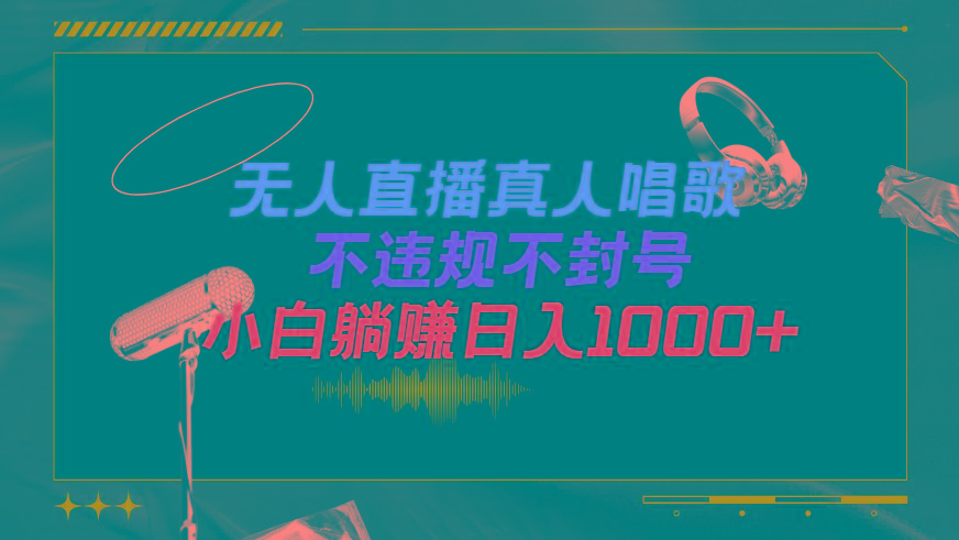 (9622期)抖音24小时无人直播音乐,不违规,不封号纯撸音浪,小白实操当天日入1000+-青禾学社