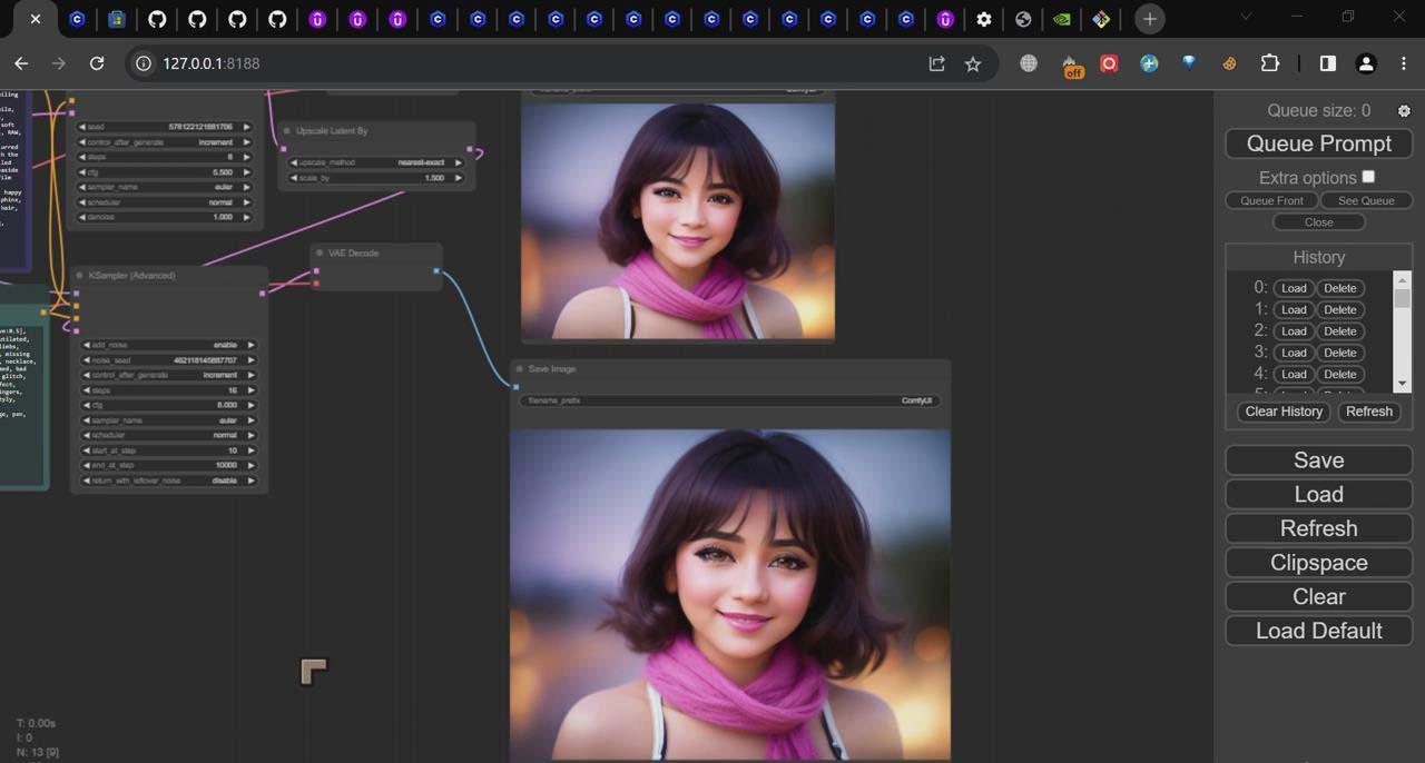 图片[2]-ComfyUI 利用 Stable Diffusion 学习AI GUI 工作流程教程-中英字幕-青禾学社