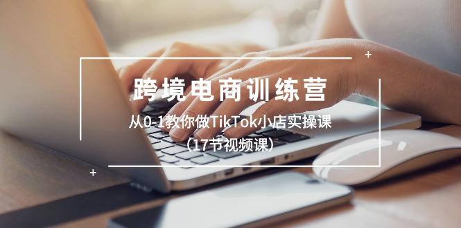 跨境电商训练营：从0-1教你做TikTok小店实操课(17节视频课-青禾学社