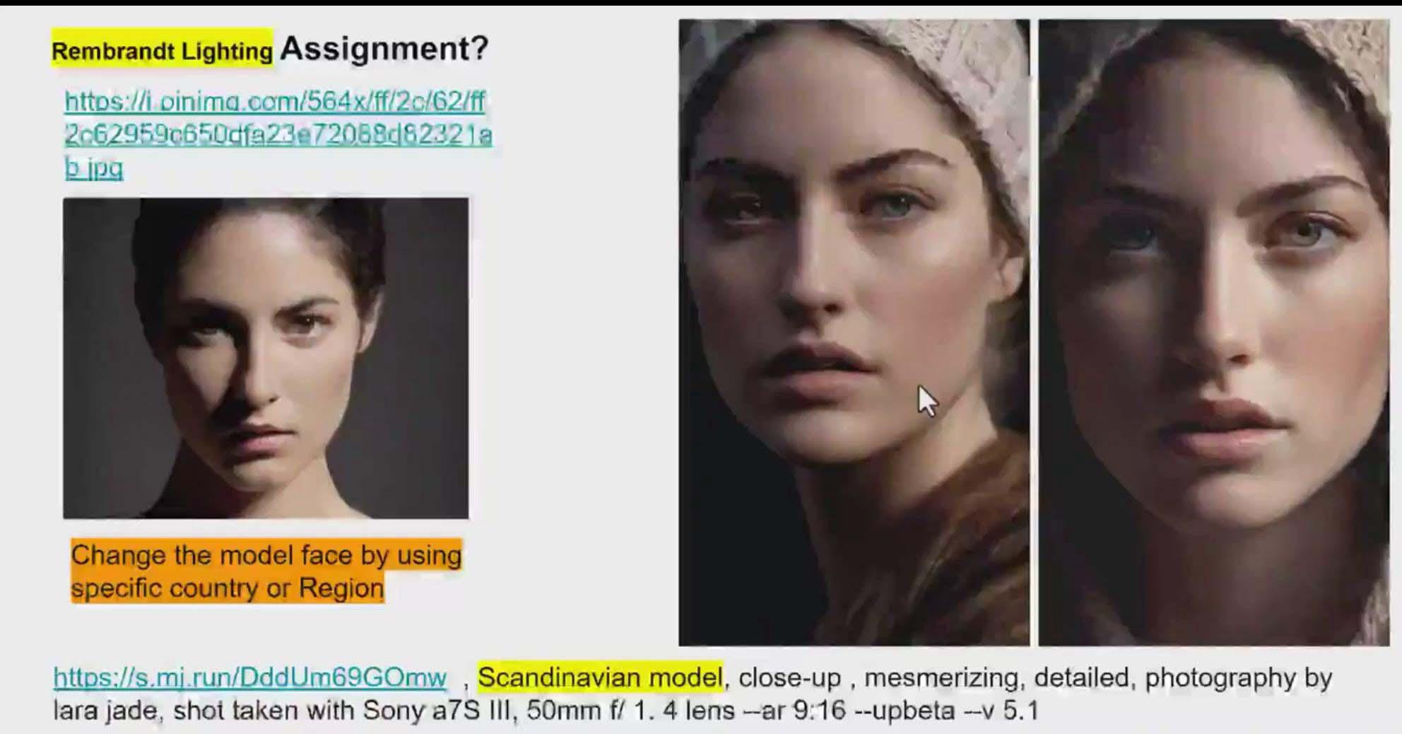 (9312期)Midjourney v5 ChatGPT 和 Bard AI人工智能人像摄影大师班-15节-中英字幕-青禾学社