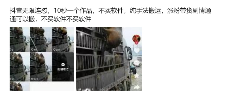 抖音无限连怼,10秒一个作品不买软件,纯手法搬运,涨粉带货剧情通通可以搬-青禾学社