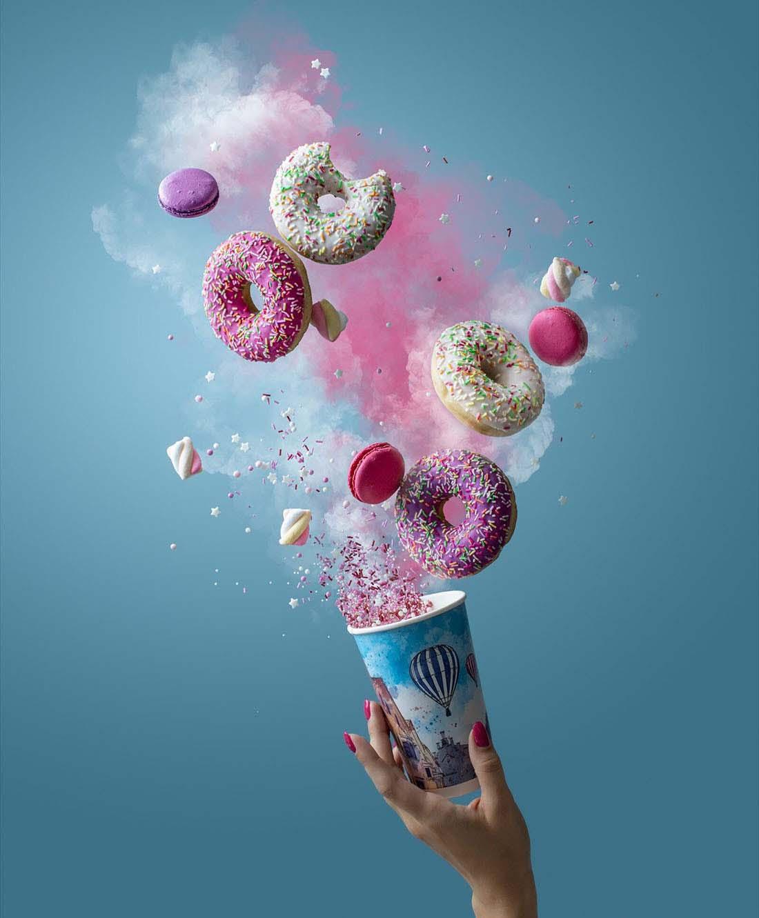 图片[2]-摄影师Daria Kalugina 12种悬浮美食摄影布光造型教程-21节课-中文字幕-青禾学社