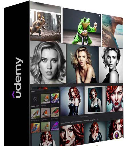 K Mastery – Stable Diffusion AI软件绘画速成从小白到精通-72节-中英字幕-青禾学社