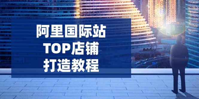 阿里国际站TOP店铺打造教程:涵盖平台到高阶,解决运营难题,提升询盘-青禾学社