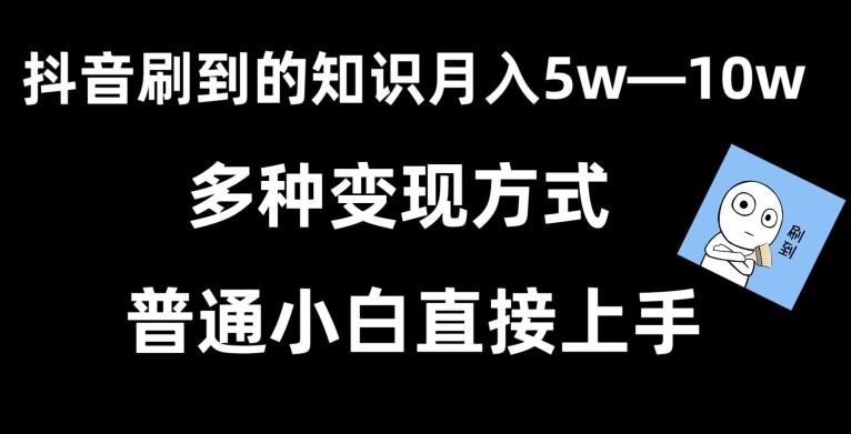 抖音刷到的知识,每天只需2小时,日入2000+,暴力变现,普通小白直接上手【揭秘】-青禾学社
