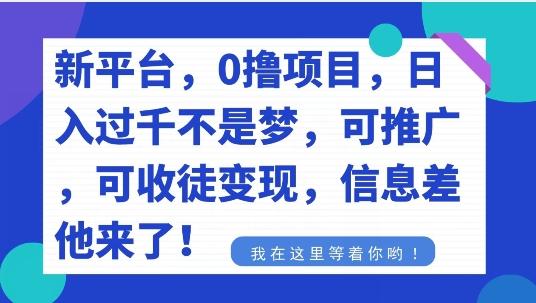 不要再花冤枉钱了,0撸项目,每天坚持,稳定1000+-青禾学社