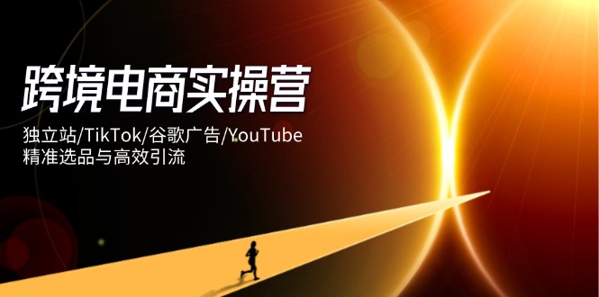 跨境电商实操营：独立站/TikTok/谷歌广告/YouTube，精准选品与高效引流-青禾学社