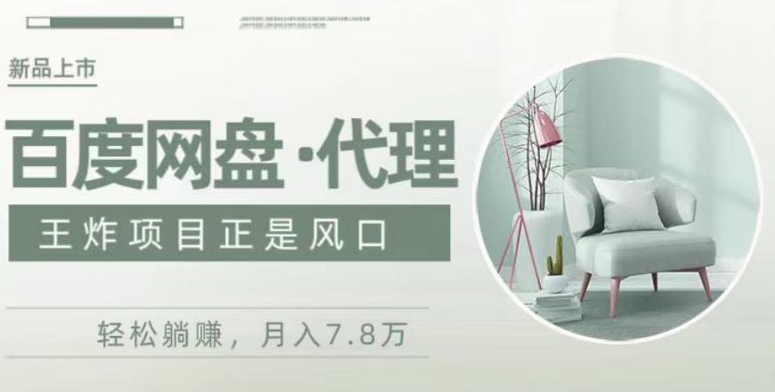 度盘代理,月入7w保姆级全方位教程-青禾学社