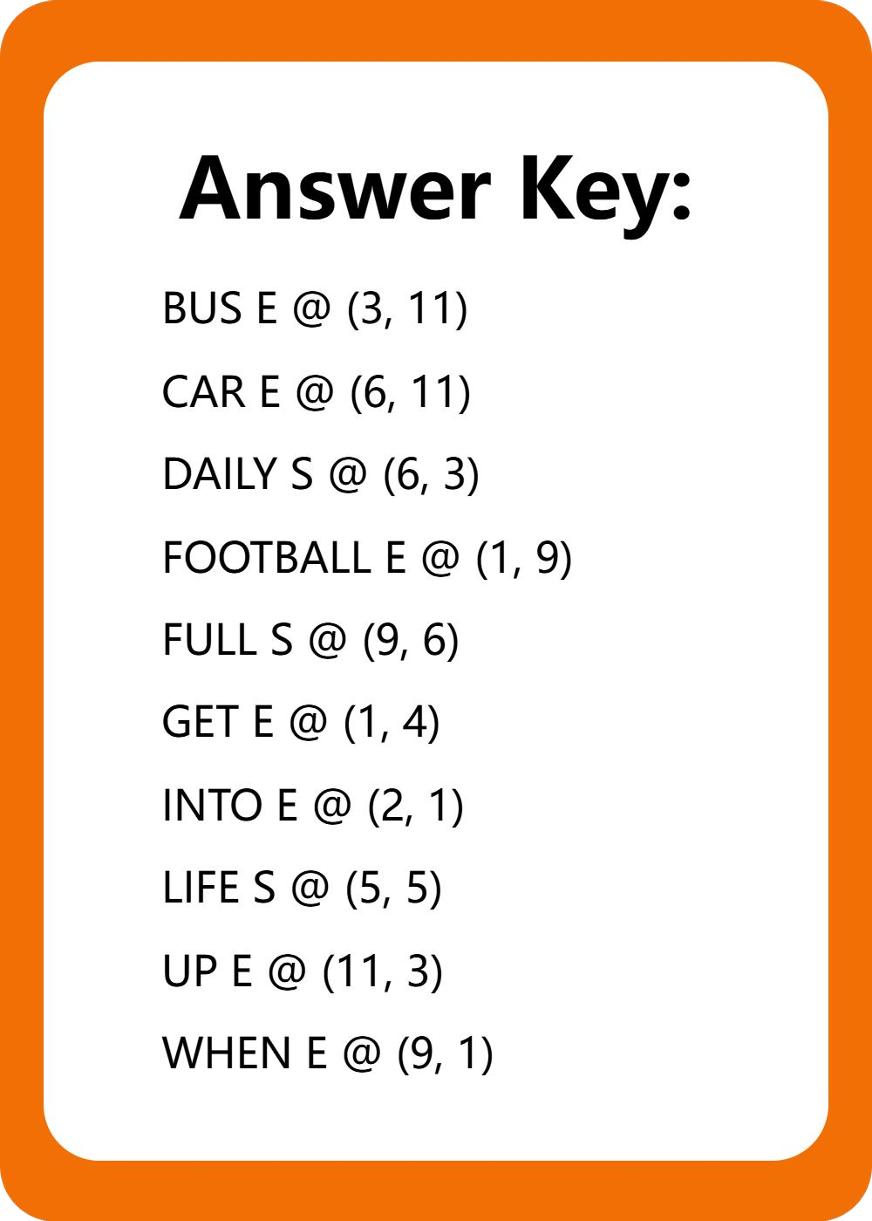25秋闽教版四上英语字谜游戏U2-青禾学社