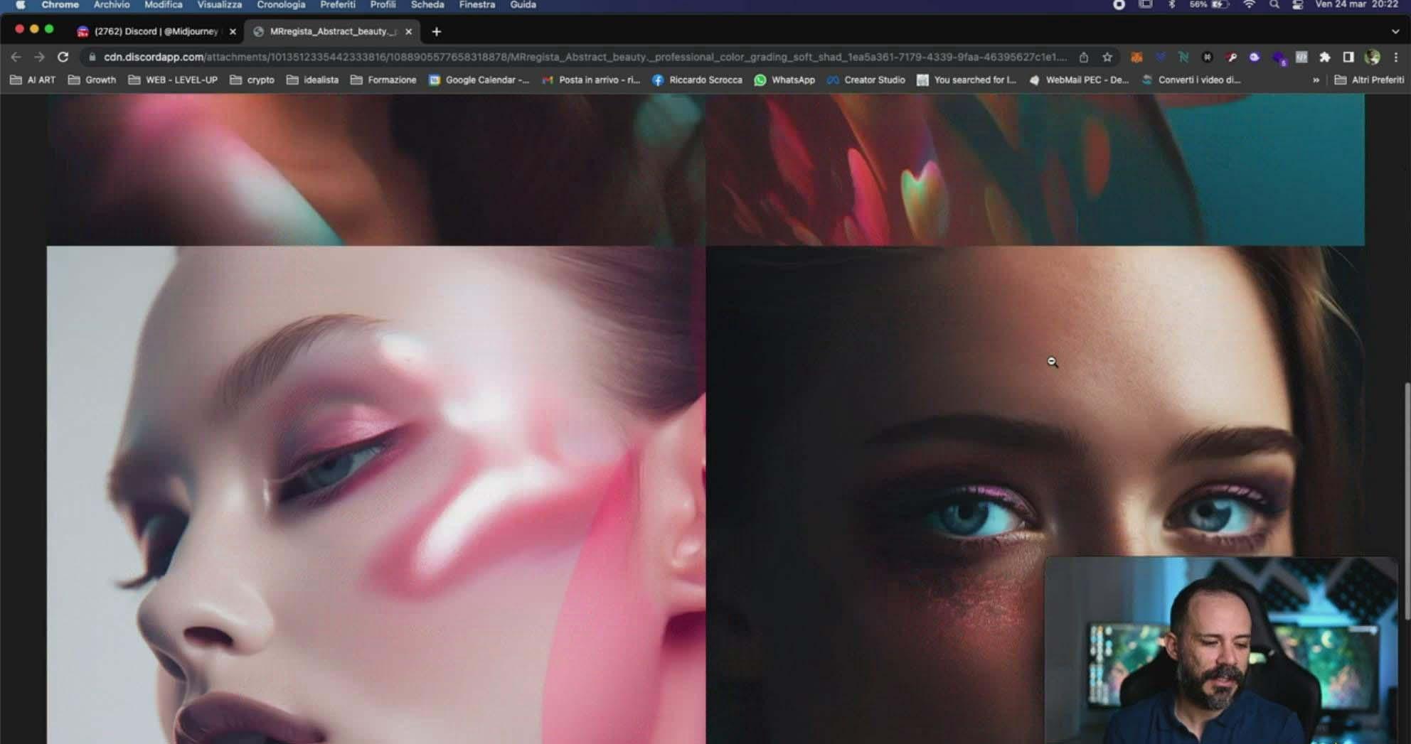 图片[5]-Midjourney AI人工智能创建和销售令人惊叹的海报教程-10节课-中英字幕-青禾学社