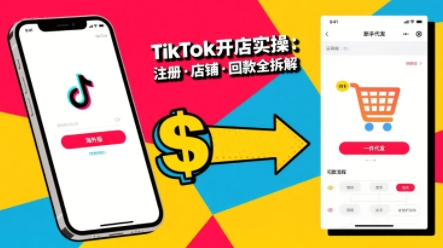 TikTok从开店到投流的进阶课,从基础实操到高阶技巧一网打尽-青禾学社