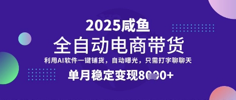 全网首发【闲鱼全自动电商带货】三年磨一剑,一朝露锋芒,单月稳定变现8k+【揭秘】-青禾学社
