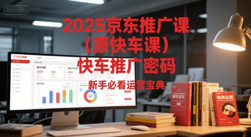 2025京东推广课(原快车课)解锁京东快车推广密码,新手必看运营宝典-青禾学社