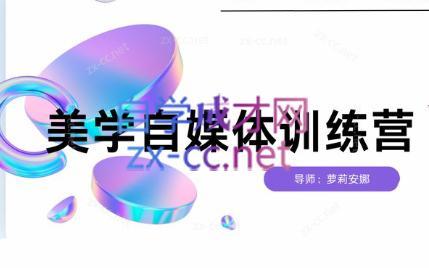 安娜·美学自媒体IP系统课-青禾学社