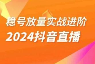 稳号放量实战进阶—2024抖音直播，直播间精细化运营的几大步骤-青禾学社