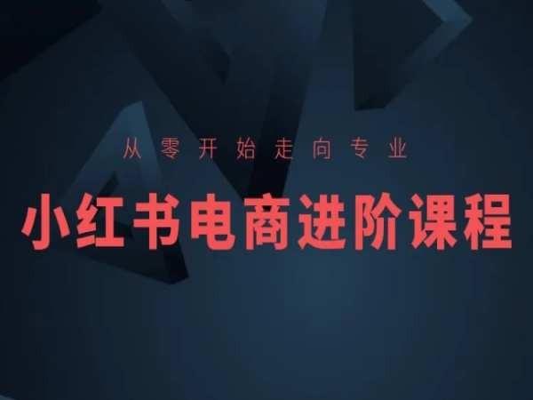 从零开始走向专业，小红书电商进阶课程-青禾学社