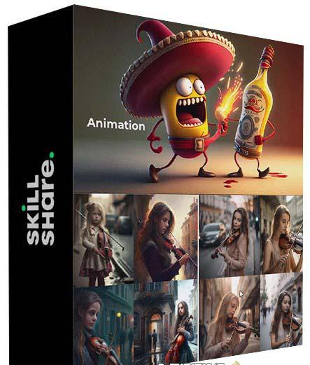 图片[1]-掌握 MidJourney V5 AI + ChatGPT创建一致的角色设计图像-22节课-中英字幕-青禾学社