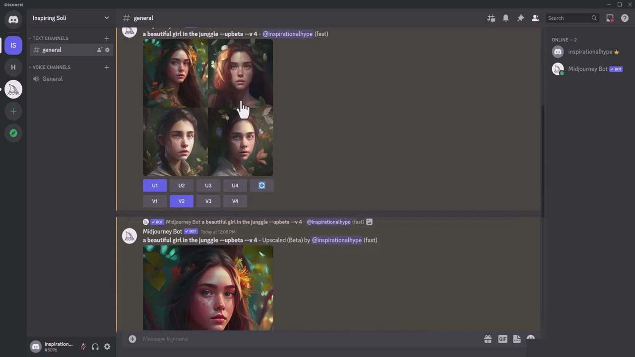 图片[4]-掌握 MidJourney V5 AI + ChatGPT创建一致的角色设计图像-22节课-中英字幕-青禾学社