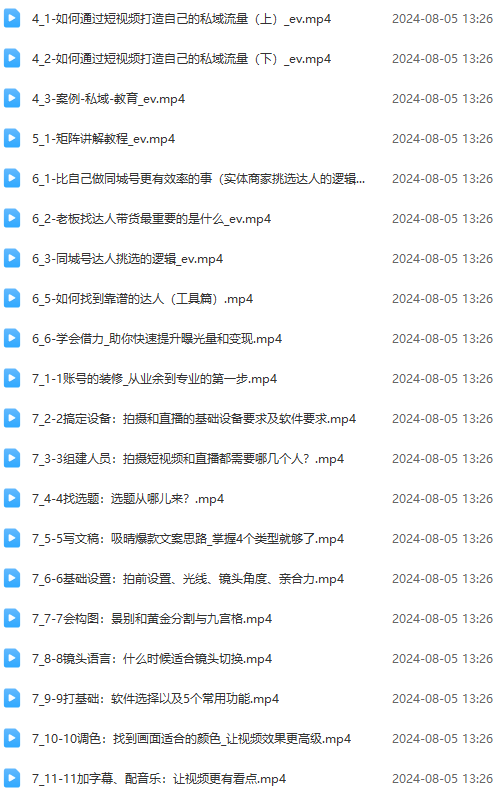 图片[2]-实体店老板获客特训营：认知、定位、文案、矩阵、直播、AI等(72节-青禾学社