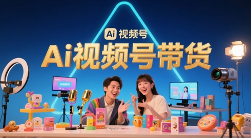 风口已至！AI视频号带货轻松月入过1W，99%的普通人却卡在内容制作门槛-青禾学社