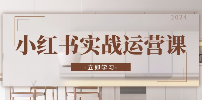 小红书实战运营课:从开通店铺到直播话术,打造爆款笔记与高效直播-青禾学社