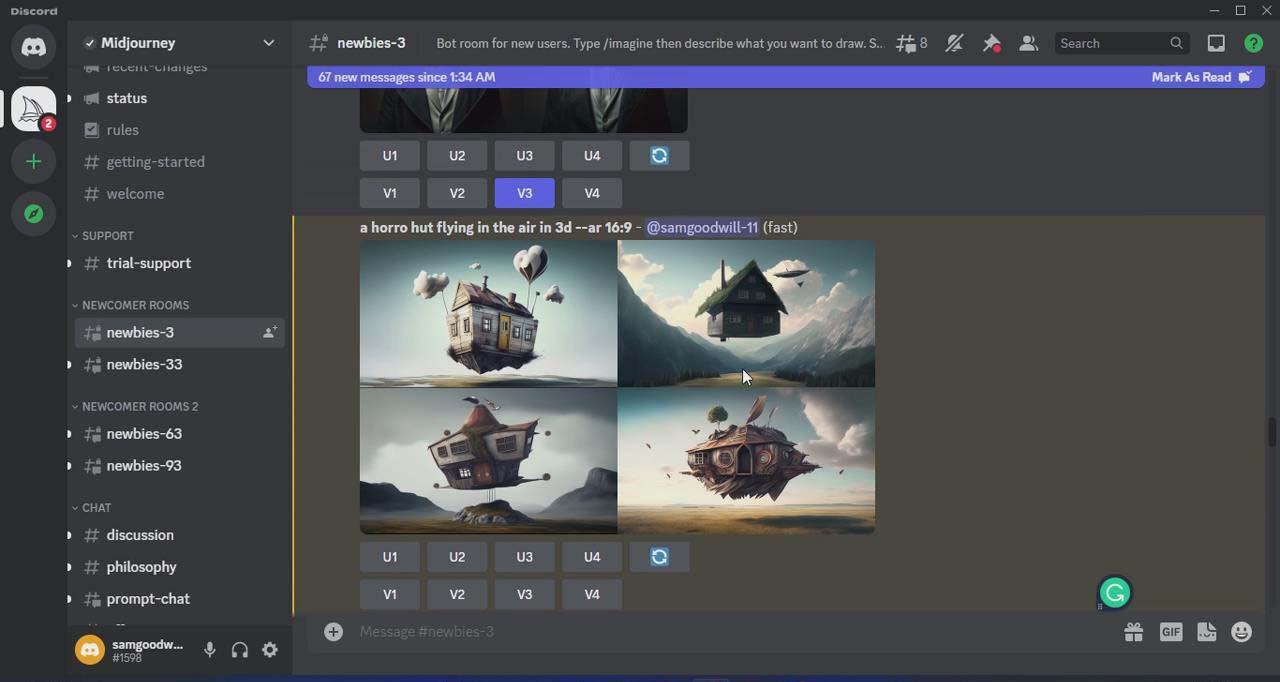 图片[3]-Midjourney AI：从零基础到高级版的大师班教程-34节课-中英字幕-青禾学社