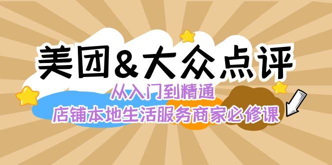 美团+大众点评 从入门到精通：店铺本地生活 流量提升 店铺运营 推广秘术 评价管理-青禾学社