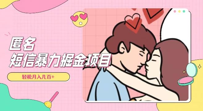 全网首发,揭秘超冷门匿名短信项目,通过信息差日入几百+【揭秘】-青禾学社