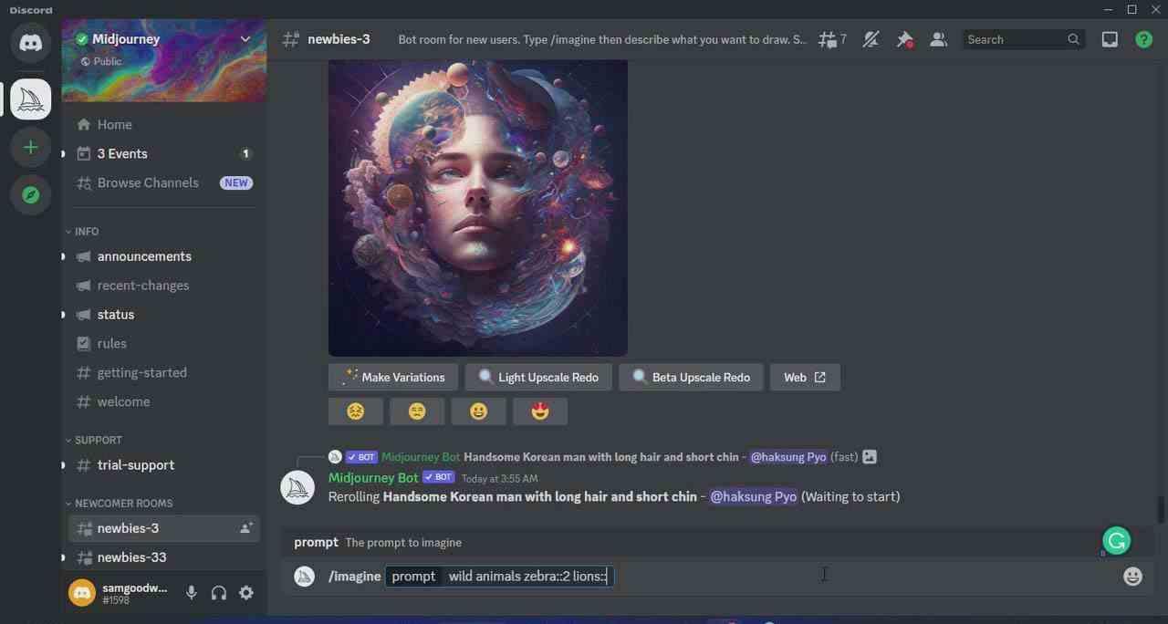 Midjourney AI人工智能艺术图片从入门到高级创作教程-33节课-中英字幕-青禾学社