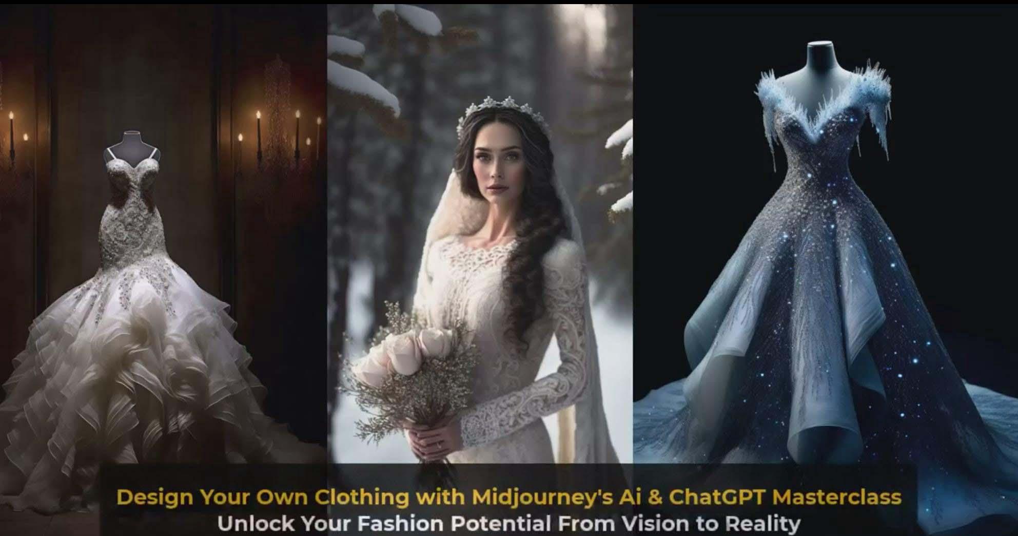图片[7]-利用 Midjourneys Ai 人工智能设计自己的服装AI大师班-10节课-中英字幕-青禾学社